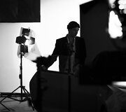 Klipo filmavimo akimirka