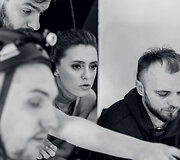 Filmavimo akimirka