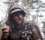 Vaidoto bataliono kariai įveikia kliūčių ruožą &ndash; Vaidotėno taką