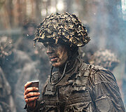 Vaidoto bataliono kariai įveikia kliūčių ruožą &ndash; Vaidotėno taką