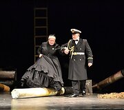Ry&scaron;kiausia moters epizodinio vaidmens atlikėja &ndash; Priekulės kultūros centro Ernsto Vicherto teatro aktorė Vilija Eitunavičienė