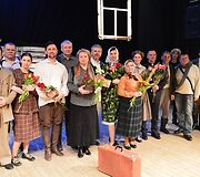 Ry&scaron;kiausia nacionalinės dramaturgijos interpretacija &ndash; Anyk&scaron;čių kultūros centro teatro spektaklis&bdquo;Prieblandoje&ldquo;