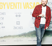 Filmo &bdquo;I&scaron;gyventi vasarą&ldquo; pristatymo svečiai
