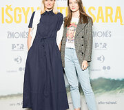 Filmo &bdquo;I&scaron;gyventi vasarą&ldquo; pristatymo svečiai