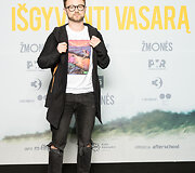 Filmo &bdquo;I&scaron;gyventi vasarą&ldquo; pristatymo svečiai