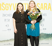 Filmo &bdquo;I&scaron;gyventi vasarą&ldquo; pristatymo svečiai