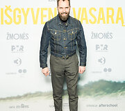 Filmo &bdquo;I&scaron;gyventi vasarą&ldquo; pristatymo svečiai