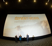 Filmo &bdquo;I&scaron;gyventi vasarą&ldquo; pristatymo akimirkos