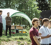 Akimirka i&scaron; antrojo Dronų festivalio