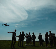 Akimirka i&scaron; antrojo Dronų festivalio