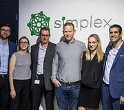 &bdquo;Simplex&ldquo; biuro atidarymo akimirka