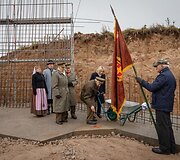 Kryžkalnio memorialo statybos pradžios ceremonija