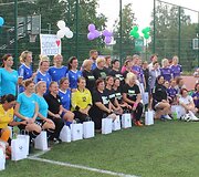 Vilnius 2019 metai, moterų futbolo turnyras Draugauti sveika