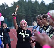 Utena, 2018 metai, Lietuvos moterų futbolo čempionato Už meilę moterims ir futbolui pogrupio nugalėtojos Sūduvos močiutės