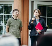 Kalveliai. Darius ir Lina Basčiai.