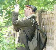 M.Dara&scaron;kevičius ekspedicijoje su prof. Tadeuszu Bernatowicziumi po Lietuvos dvarus