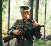 Kadras i&scaron; filmo &bdquo;Partizanas&ldquo; 