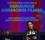 Vilniaus tarptautinio trumpųjų filmų festivalio uždarymo akimirkos