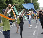 Protestas prie&scaron; rasizmą Berlyne