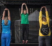 &bdquo;TrenkTuras&ldquo; Pociūnų aerodrome užkūrė tikrą žygiavimo festivalį