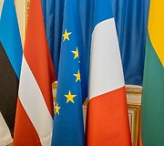 G.Landsbergis Paryžiuje susitiko su Prancūzijos ir Baltijos &scaron;alių užsienio reikalų ministrais