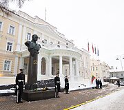 1918 m. vasario 16-osios Nepriklausomybės Akto Signatarų pagerbimas 