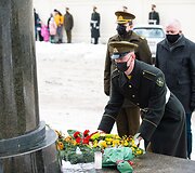 1918 m. vasario 16-osios Nepriklausomybės Akto Signatarų pagerbimas 