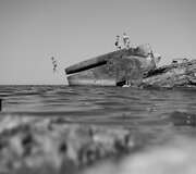 Asta Sabonytė. Karinių fortų griuvėsiai Liepojoje (Latvija)