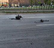 Vilniuje automobilis rėžėsi į atitvarus