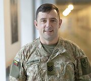 Paramos ginklų specialistas Marius Olechnovičius