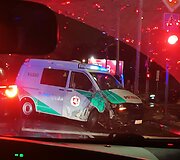 Eismo įvykis Vilniuje &ndash; sankryžoje vairuotojas nepraleido policijos pareigūnų