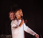 Olafuro Arnaldso koncerto akimirka