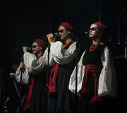 Grupės &bdquo;Kazka&ldquo; koncerto akimirka