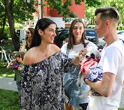 Bir&scaron;tone vykusio augintinių renginio akimirka