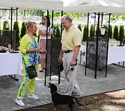 Bir&scaron;tone vykusio augintinių renginio akimirka