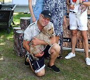 Bir&scaron;tone vykusio augintinių renginio akimirka