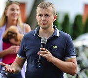 Bir&scaron;tone vykusio augintinių renginio akimirka
