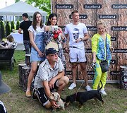 Bir&scaron;tone vykusio augintinių renginio akimirka