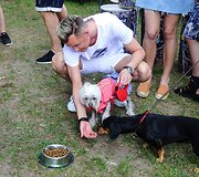 Bir&scaron;tone vykusio augintinių renginio akimirka