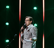 Muzikos apdovanojimų &bdquo;Aukso la&scaron;as 2019&ldquo; akimirka