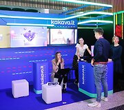 Antrosios dienos akimirka Vilniaus knygų mugės 2020 &bdquo;Muzikos salėje&ldquo;