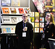 Antrosios dienos akimirka Vilniaus knygų mugės 2020 &bdquo;Muzikos salėje&ldquo;