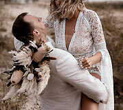 Viktorijos &Scaron;aulytės ir Juliaus Mockos vestuvių akimirka