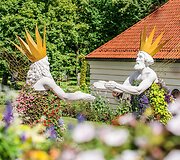 Vaizdai atima žadą: didžiausias gėlių festivalis Baltijos &scaron;alyse pasiekė žydėjimo piką 