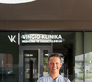 Vingio klinikos įkūrėjas gyd. odontologas Audrius Čaplikas 