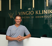 Vingio klinikos įkūrėjas gyd. odontologas Audrius Čaplikas