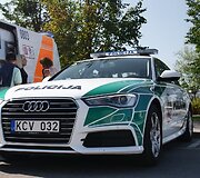 Į &bdquo;Barrington events&ldquo; organizuotą saugaus eismo renginį atvyko ir policija: &bdquo;Bijoti mūsų nereikia&ldquo;