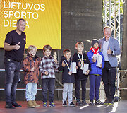 Sporto veiklų įvairove ir dalyvių gausa Tel&scaron;iuose pažymėta Sporto diena