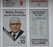 LSDDP politinė reklama &Scaron;irvintose