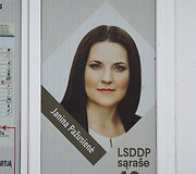 LSDDP politinė reklama &Scaron;irvintose